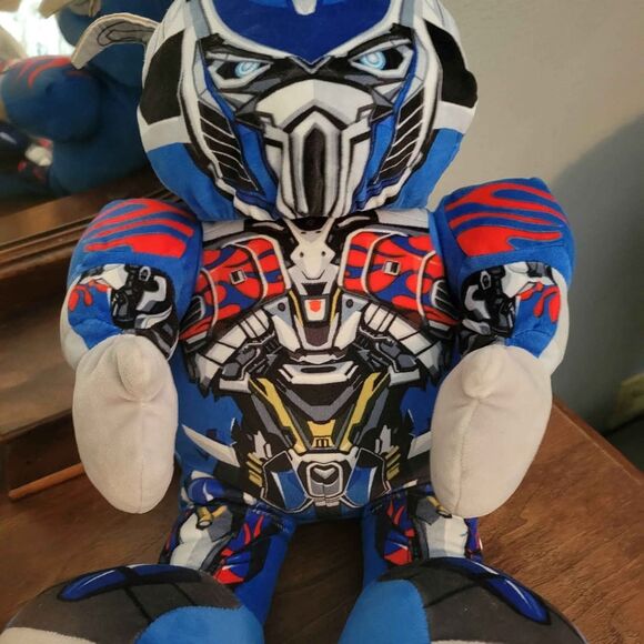 2016 Jolt Transformer Build-A-Bear 18" Moveable Arm Changing Face - Picture 3 of 6